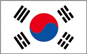 FLAGGE Südkorea